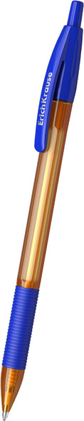 Изображение товара Ручка шариковая Erich Krause R-301 Matic&Grip Amber 0.7 / 58090 (синий)