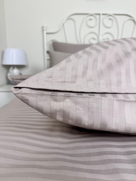 Изображение товара Комплект постельного белья Реноме 2сп Графитовая коллекция Витаж Ss-001 (страйп-сатин)