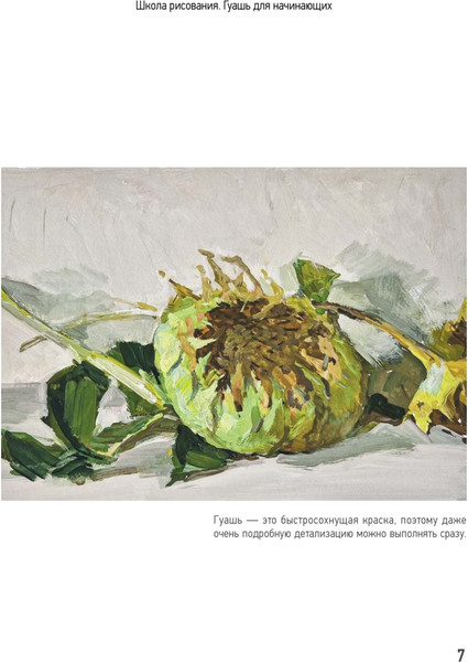 Изображение товара Книга Питер Школа рисования. Гуашь для начинающих, мягкая обложка (Родионова Светлана)