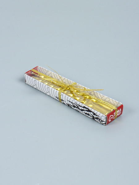 Изображение товара Набор свечей Дарим Красиво Витые / 9814731 (2шт, золотой металлик)