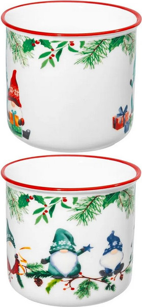 Изображение товара Набор кружек Elan Gallery New Bone China Гномики / 230277