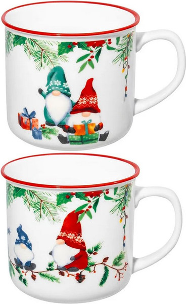 Изображение товара Набор кружек Elan Gallery New Bone China Гномики / 230277