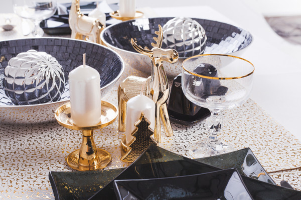 Изображение товара Набор свечей Дарим Красиво Столбик / 2383824 (4шт, перламутровый)