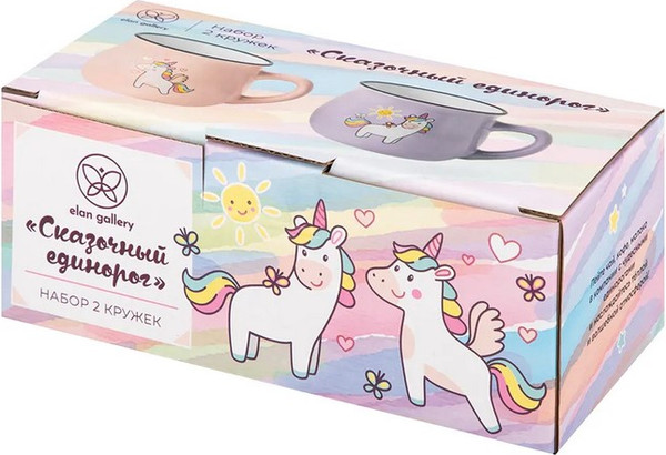 Изображение товара Набор кружек Elan Gallery Сказочный единорог / 880231