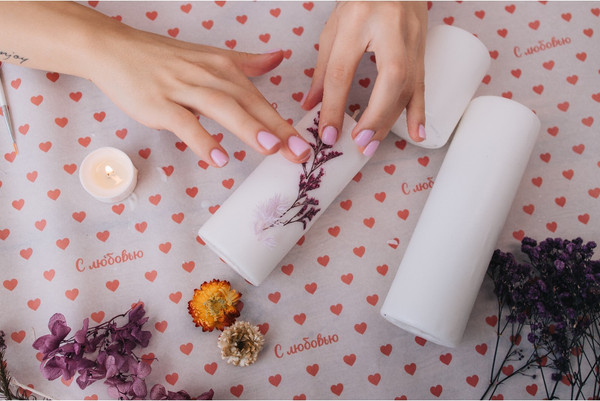 Изображение товара Свеча Дарим Красиво 1245110 (белый)