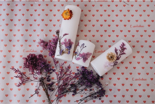 Изображение товара Свеча Дарим Красиво 1245110 (белый)