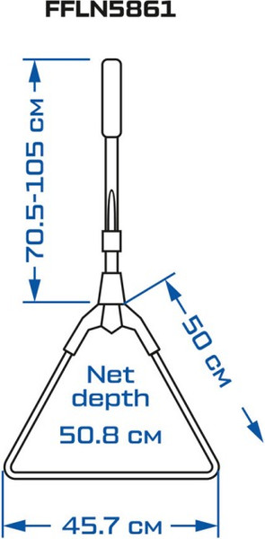 Изображение товара Подсачек F-Fishing 46х50x51см / FFLN5861