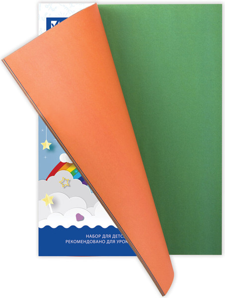 Изображение товара Набор цветной бумаги Brauberg Волшебная / 129922 (10цв)