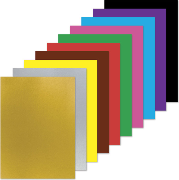 Изображение товара Набор цветной бумаги Brauberg Волшебная / 129922 (10цв)