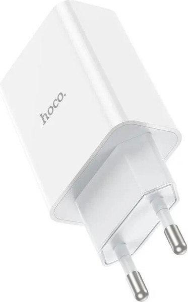 Изображение товара Адаптер питания сетевой Hoco C143A (белый)