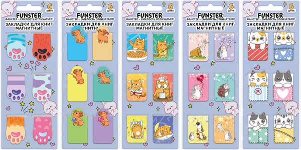 Изображение товара Набор закладок FUNSTER 116657 (30шт)