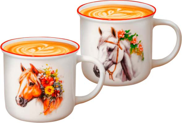 Изображение товара Набор кружек Elan Gallery Лошадки / 880258