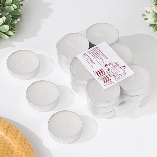 Изображение товара Набор свечей Омский свечной завод 1575328 (18шт, белый)