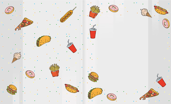 Изображение товара Набор обложек FUNSTER Food / 274083 (10шт)