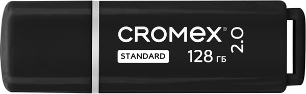 Изображение товара USB flash накопитель Cromex Standard 128Gb / 514161 (черный)
