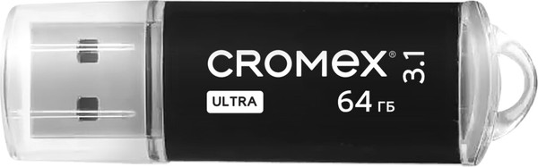 Изображение товара USB flash накопитель Cromex Ultra 64Gb / 514164 (черный)