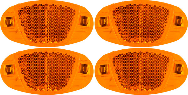 Изображение товара Набор катафотов для велосипеда Ventura 5-466606 (4шт, оранжевый)