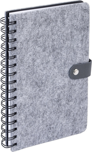 Изображение товара Ежедневник Brauberg Felt / 117133 (160л, серый)