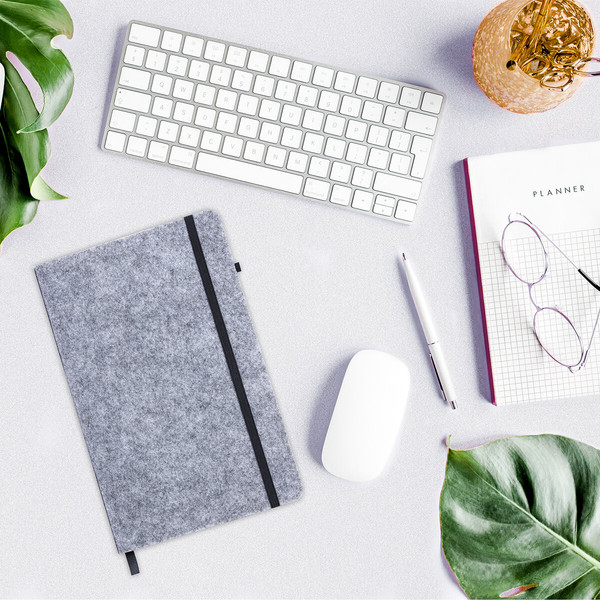 Изображение товара Ежедневник Brauberg Voylok / 117135 (80л, серый)