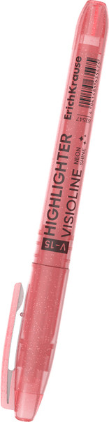 Изображение товара Текстовыделитель Erich Krause Visioline V-15 Neon Shine / 63547 (розовый)
