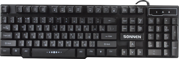 Изображение товара Клавиатура Sonnen KB-7010 (черный)