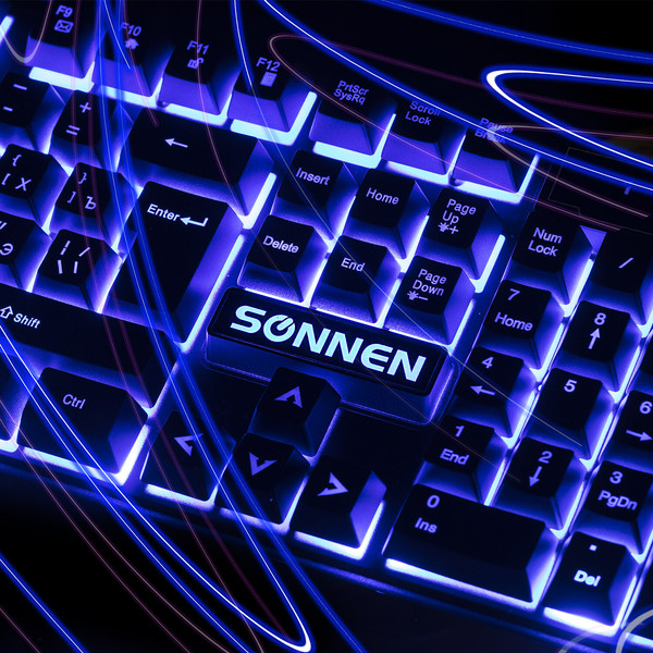 Изображение товара Клавиатура Sonnen KB-7010 (черный)