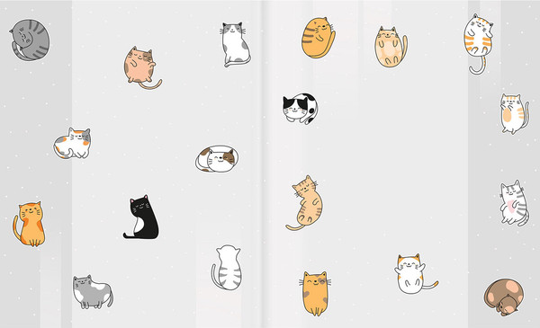 Изображение товара Набор обложек FUNSTER Cats / 274085 (10шт)