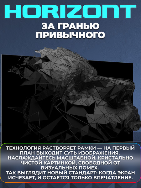 Изображение товара Телевизор Horizont 43" / 43FHDS25BG