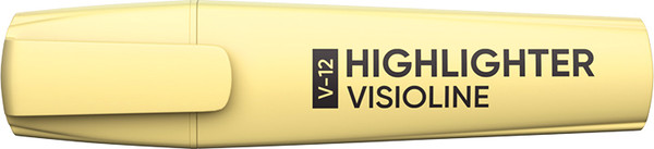 Изображение товара Текстовыделитель Erich Krause Visioline V-12 Pastel / 60803 (желтый)