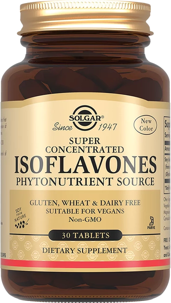 Изображение товара Пищевая добавка Solgar Суперконцентрат изофлавонов (30 таблеток)