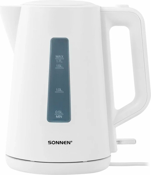 Изображение товара Электрочайник Sonnen KT-1303 / 456374 (белый)