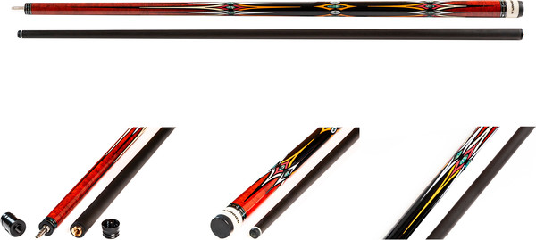 Изображение товара Кий Winner Weekend Winner Carbon 018 / 22.300.62.1 (черно-коричневый)