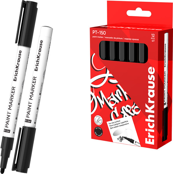 Изображение товара Маркер-краска Erich Krause PT-150 / 63569 (черный)