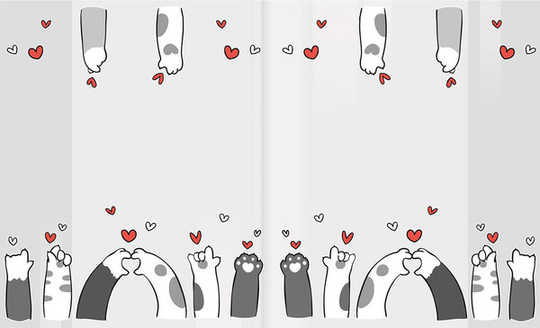 Изображение товара Набор обложек FUNSTER Paws / 274086 (10шт)