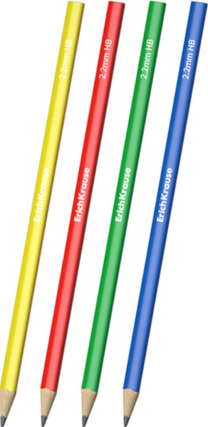 Изображение товара Набор простых карандашей Erich Krause Classic Triangle / 60699 (4шт)