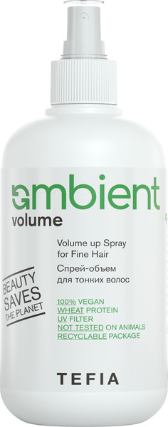 Изображение товара Спрей для волос Tefia Ambient Volume для тонких волос (250мл)