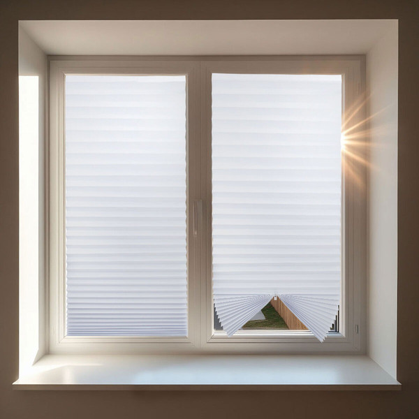 Изображение товара Штора-плиссе Brabix 60x180 / 700003 (3шт, белый)