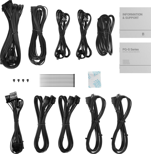 Изображение товара Блок питания для компьютера Deepcool PQ750G ATX 750W (R-PQ750G-FD0B-WGEU-V1)