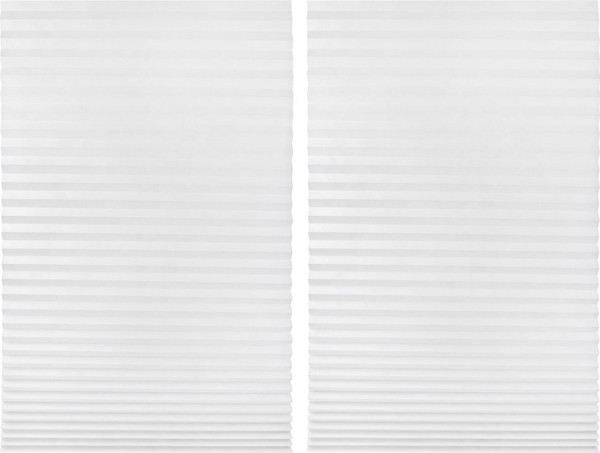 Изображение товара Штора-плиссе Brabix 90x180 / 700009 (2шт, белый)