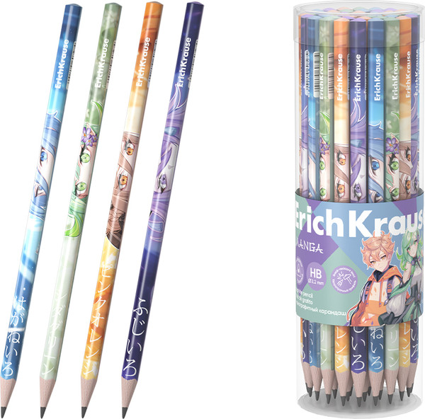 Изображение товара Простой карандаш Erich Krause Manga HB / 60727