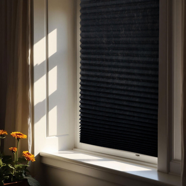 Изображение товара Штора-плиссе Brabix 120x180 / 700017 (черный)