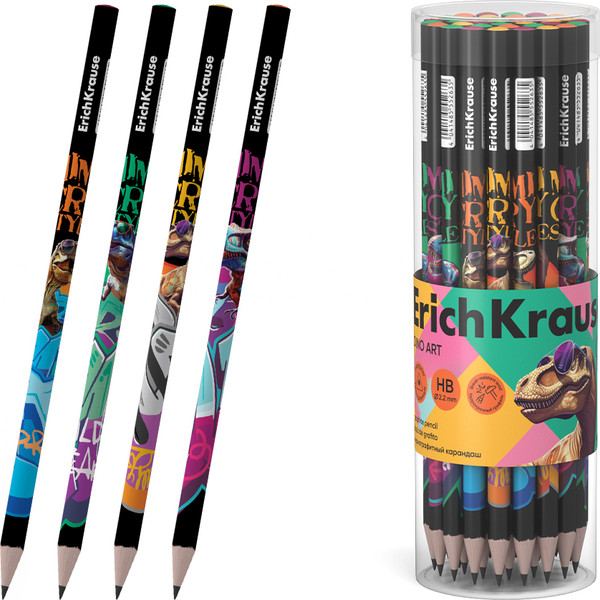 Изображение товара Простой карандаш Erich Krause Dino Art НВ / 62763
