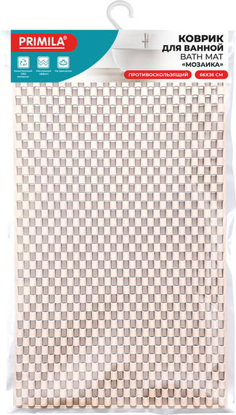 Изображение товара Коврик для ванной Primila 700387 (36x66, бежевый)