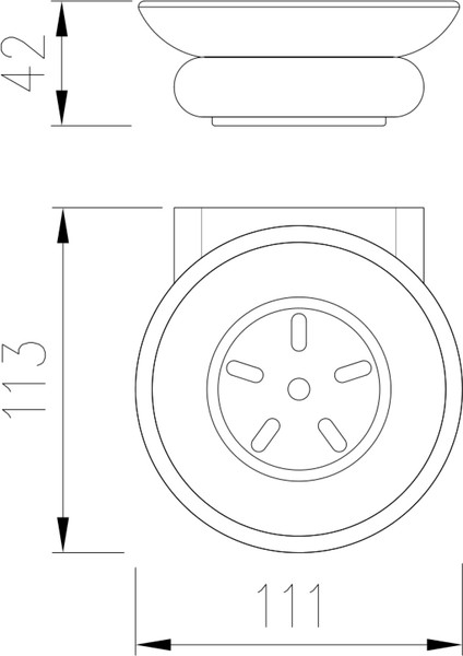Изображение товара Набор аксессуаров для ванной и туалета Lauter 21SH57061 + 21SH57051 + 21SH57091 + 21SH5710А1 (Chrome, 4 предмета)