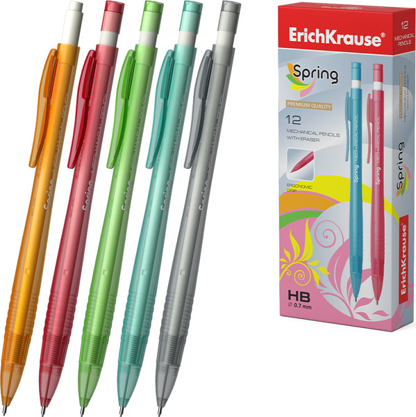 Изображение товара Механический карандаш Erich Krause Spring 0.7 / 56012