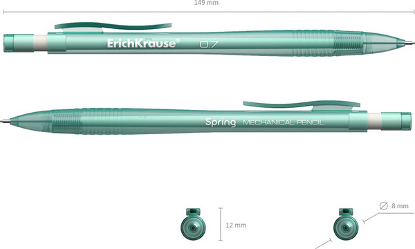 Изображение товара Механический карандаш Erich Krause Spring 0.7 / 56012