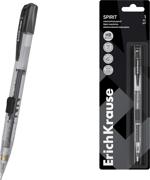 Изображение товара Механический карандаш Erich Krause Spirit 0.5 НВ / 64086