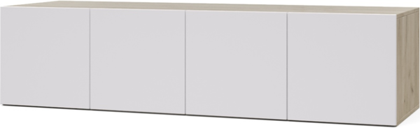 Изображение товара Антресоль Modern Челси Ч84 (серый дуб/белый)