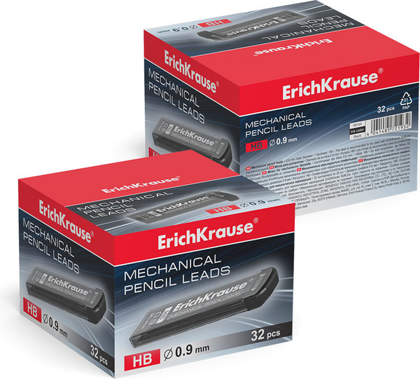 Изображение товара Набор грифелей для карандаша Erich Krause 0.9 HB / 48144 (20шт)