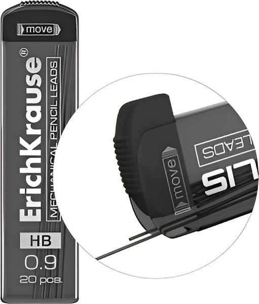 Изображение товара Набор грифелей для карандаша Erich Krause 0.9 HB / 48144 (20шт)